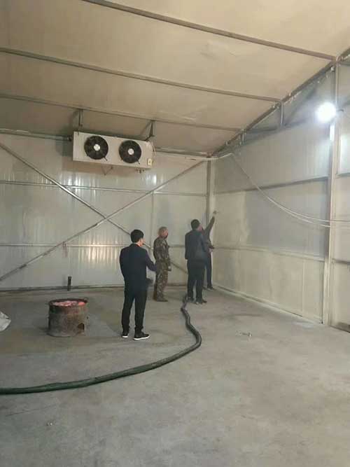 冷庫噴聚氨酯5公分多少錢(圖1) 冷庫噴聚氨酯5公分多少錢