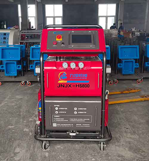 聚氨酯噴涂機器(圖1) H5800PLC自動化聚氨酯噴涂機器設備