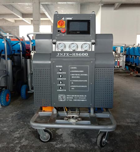 湖面警示航標(biāo)燈塔標(biāo)志聚脲防腐高壓噴涂機(圖1) H5600PLC湖面警示航標(biāo)燈塔標(biāo)志聚脲防腐高壓噴涂機