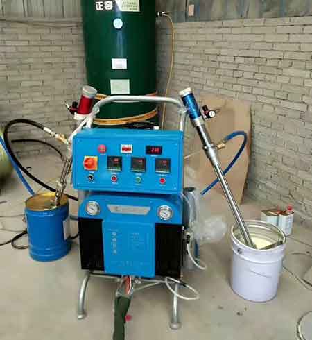 可移動聚氨酯發泡機(圖2) Q5200氣動可移動聚氨酯發泡機