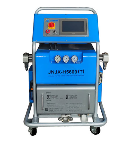 什么東西噴涂到泡沫上增加硬度(圖1) H5600T-PLC聚脲材料噴涂設備