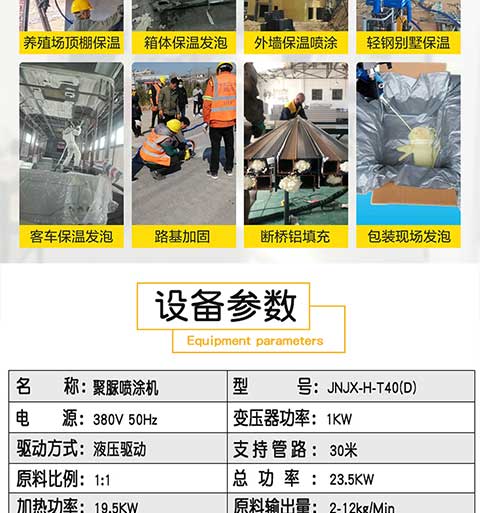 JNJX-H-T40D聚氨酯噴涂機(圖3) JNJX-H-T40D聚氨酯噴涂機3